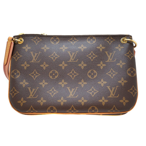 Louis Vuitton Shoulder Brown Canvas Bag Loretta Monogram - Picture 1 of 13